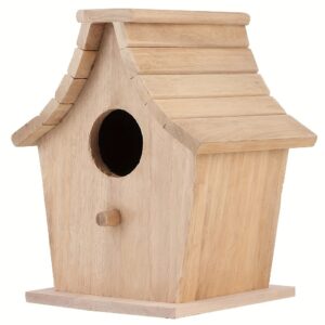Handgemachtes Holz-Vogelhaus Klassik