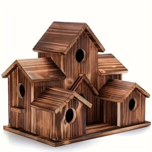 Handgemachtes Holz-Vogelhaus Vogelvilla