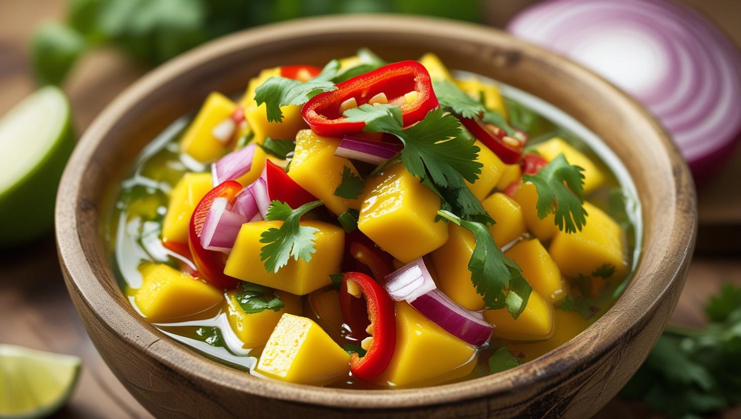 Fruchtige Habanero-Mango-Salsa: Der ganze Geschmack, keine Schärfe!