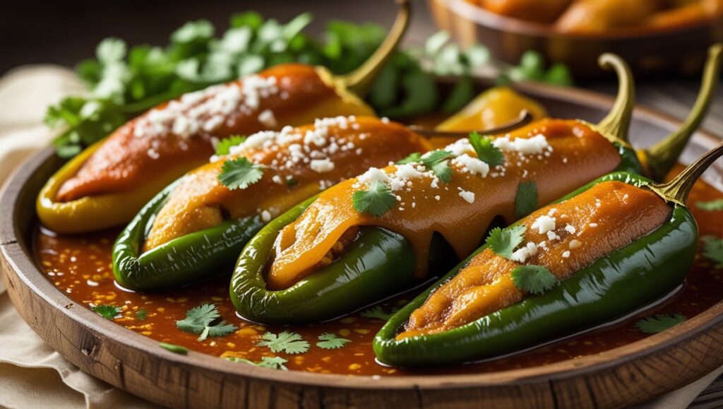 Authentisches Chiles Rellenos Rezept: Gefüllte Poblano Chilis selber machen