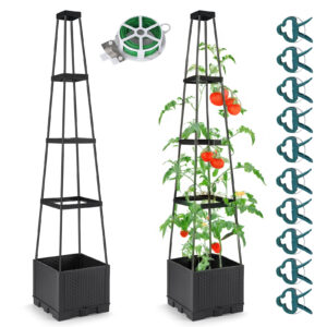 Pflanzturm ‚VertiGarden‘ | Profi-Anzuchtsystem mit Bewässerung & Zubehör