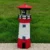 Solar-Leuchtturm ‚Küstenwache‘ | Rotierendes Garten-Leuchtfeuer
